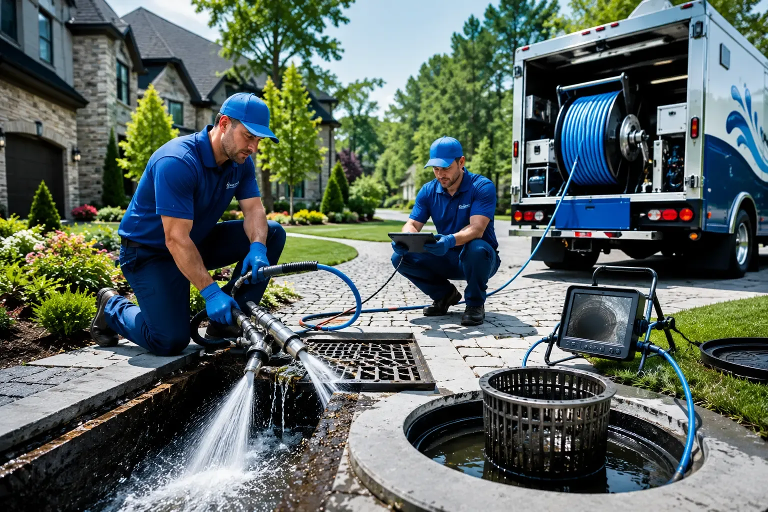 Local outdoor drain cleaning professionals in Ernest, PA